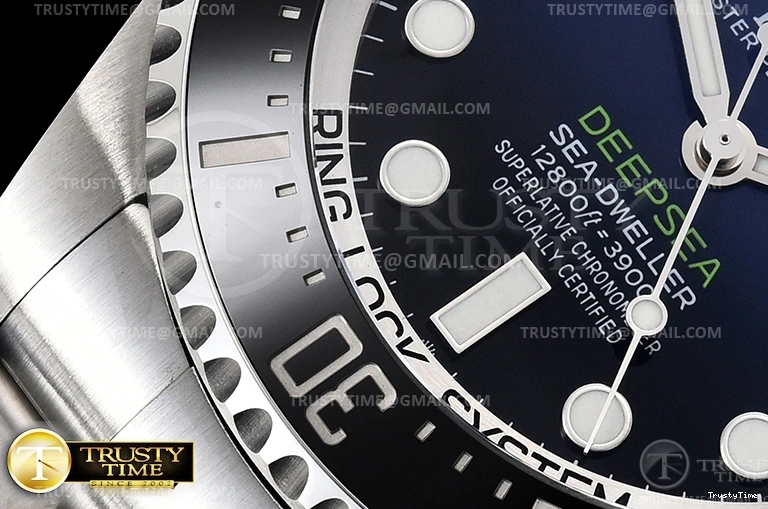 0509 Colorful ROLSD097A – Deep Sea Dweller Blue 126660 904L SS Noob V10 A 1019